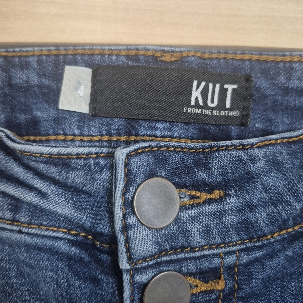 KUT From The Cloth Jeans Size 4 NWOT - Picture 3 of 10